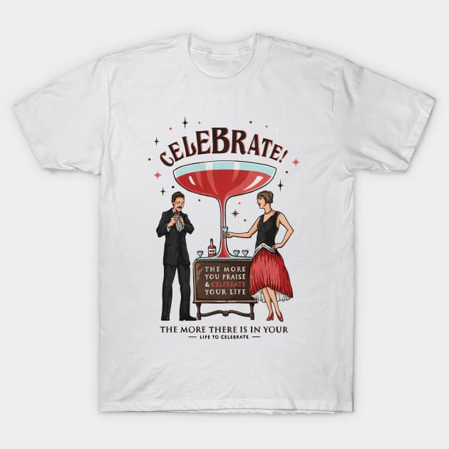 Let's Celebrate T-Shirt by Ester Kay